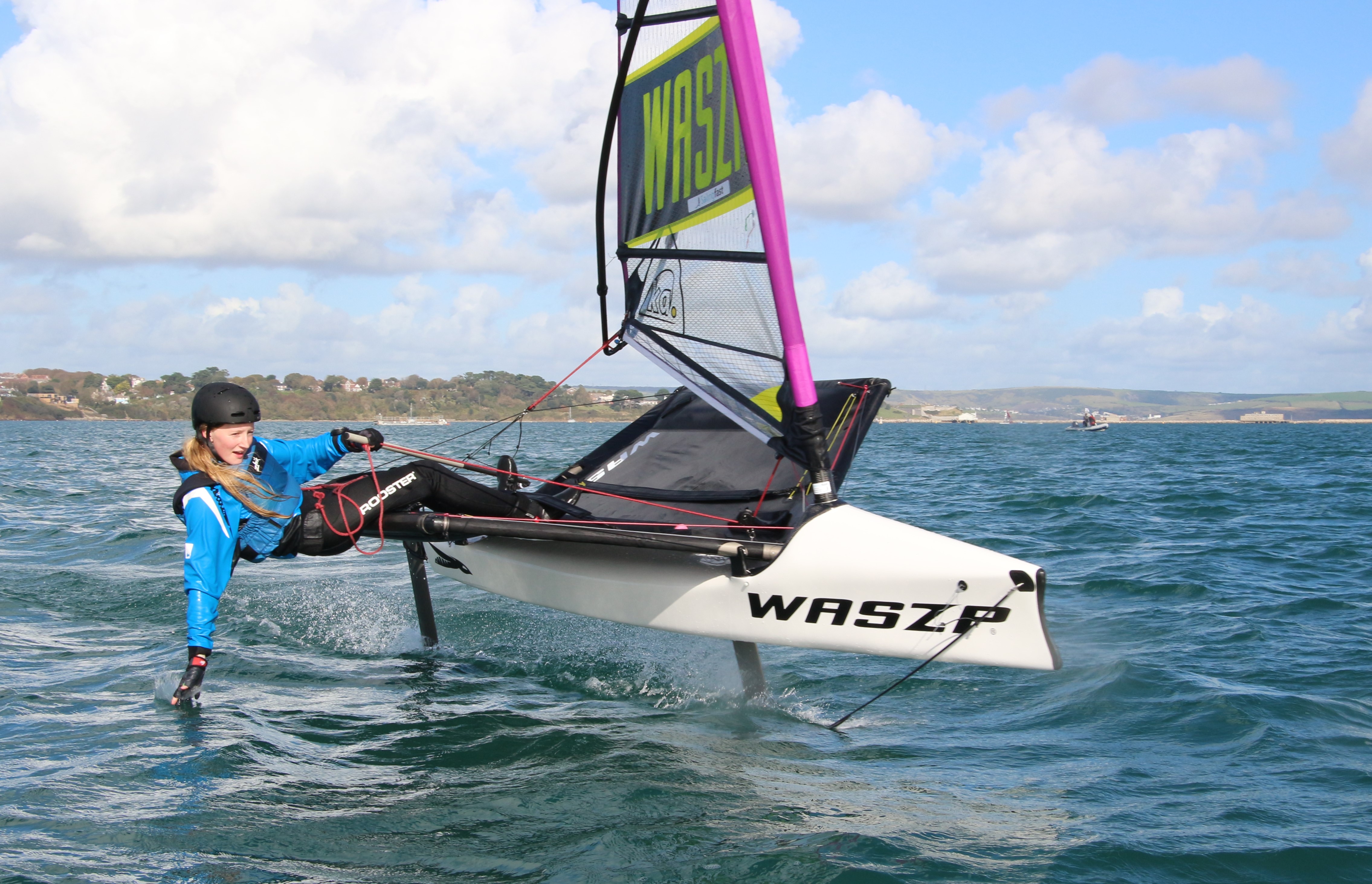 Screenshot of Helena's blog: Why I love sailing