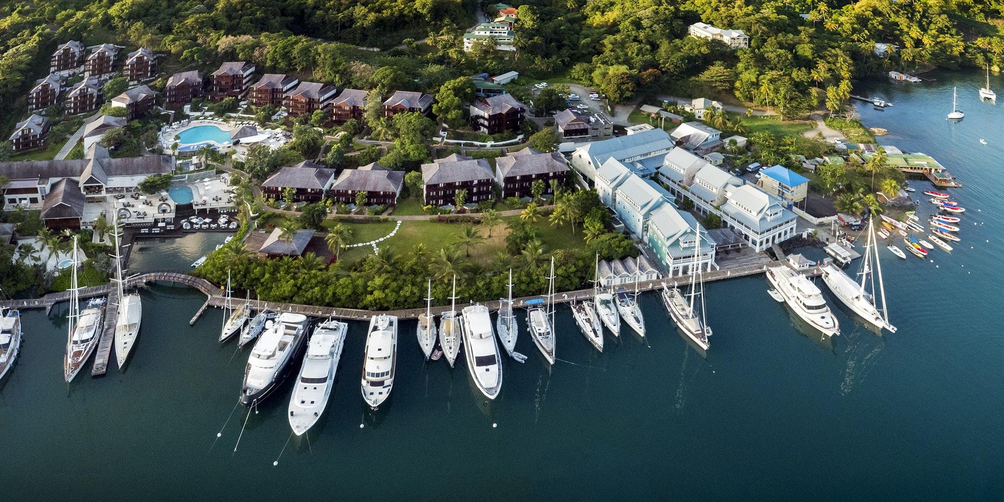 Screenshot of Marigot Bay Yacht Haven