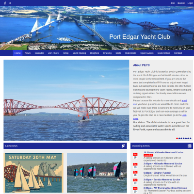 Screenshot of Port Edgar Yacht Club