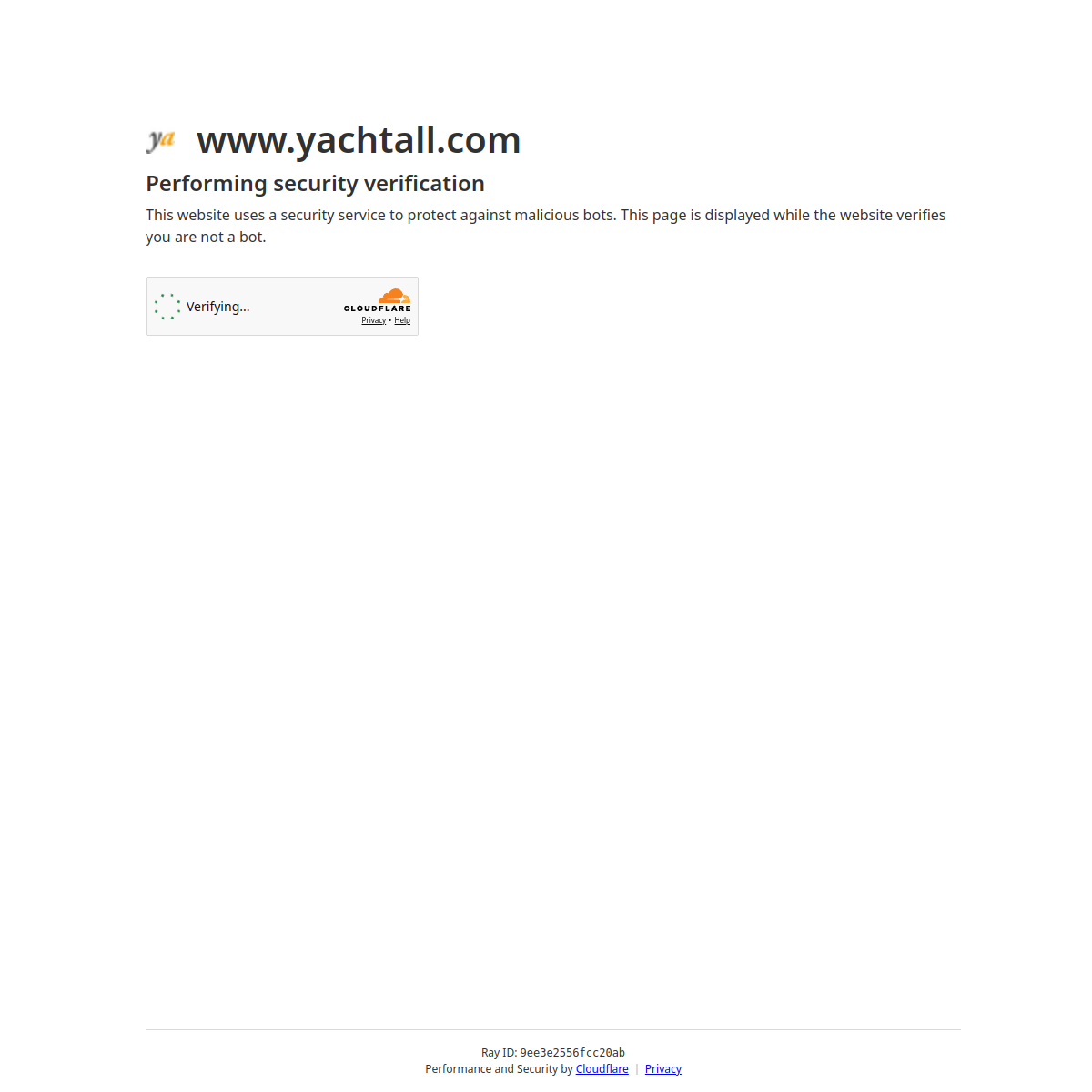 Screenshot of Sailing yachts for sale in Europe